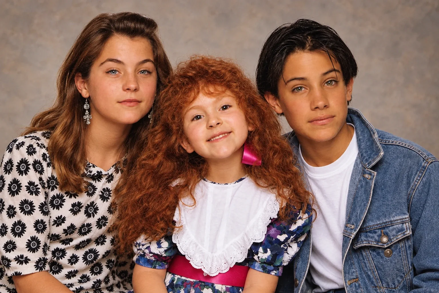 Pamela, Ludwika y Gael · Retrato inspirado en la fotografía para ERES